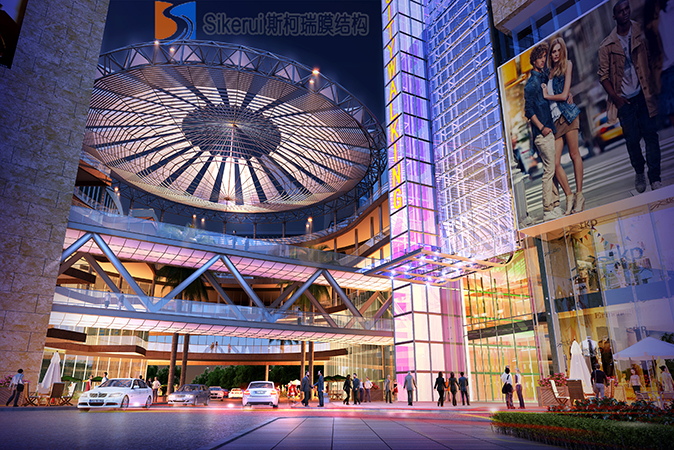 膜结构,张拉膜,膜结构工程